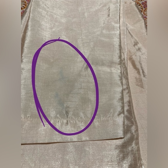 Hilo Design Men’s Embroidered Kurta | Pale Peach with Elephant Embroidery - Picture 14 of 16